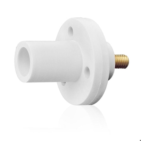 Leviton Male Panel Mount Receptacle 15R21-UW