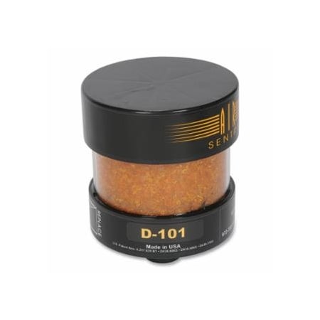 Air Sentry D-Series Dessicant Breather, 5 in dia, 5 in H, Silica Gel, 6PK 399-095D101