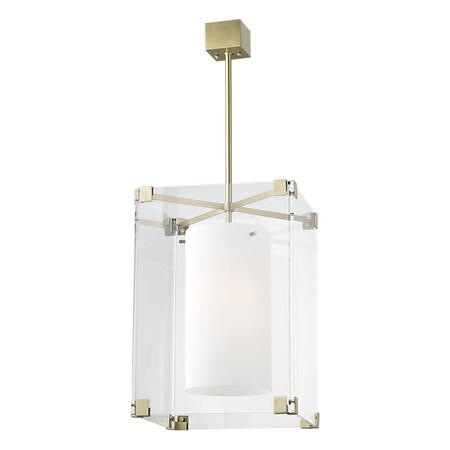 Hudson Valley Lighting Achilles 3 Light Pendant 18 In. Aged Brass 4132-AGB