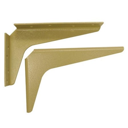 A & M Hardware 12 In. X 18 In. Work Station Brackets - Almond AM1218 A