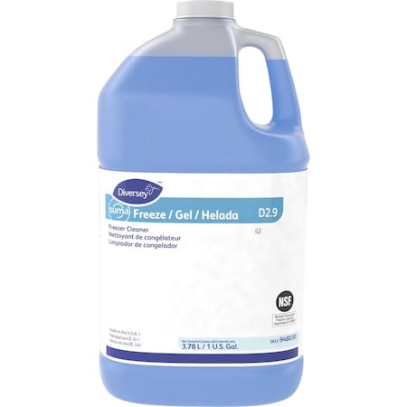 Diversey Suma Freeze D2.9 Floor Cleaner, Liquid, 1 gal, PK4, 4PK 948030