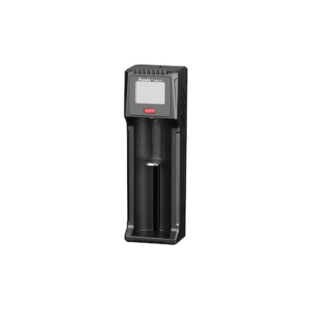Fenix Lighting Smart Battery Charger, 1-Channel, LCD screen, Micro-USB Charging, USB Discharging ARE-D1