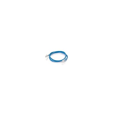 Legrand Quiktron Value Series Cat 6 Non-Booted Patch Cord, Blue, 566-110-005