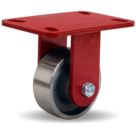 Hamilton Rigid Caster, Hs 4X1-1/2 Forged Whl R-HS-4FS
