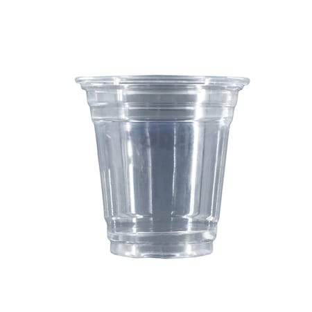 Rdi 7 oz Clear PET Unwrapped Cups 80mm 1000cs, 1000PK CP-PET-U7-80D