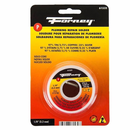 Defenseguard 0.13 in. Plumbing Solder - 4 oz DE3313737