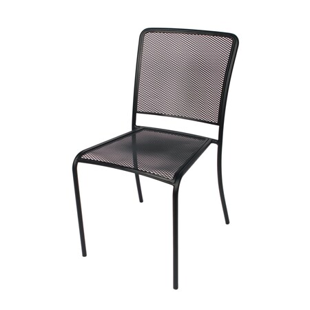Bfm Seating Chesapeake Stacking Patio Dining Chair SU1300CBL