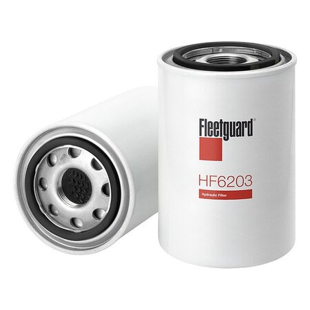 Fleetguard Hydraulic Filter, Spin-On, Cellulose HF6203