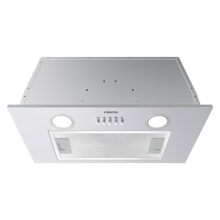 Wrightmaster 20 in. 450 CFM Ducted Insert Range Hood in Stainless Steel with 3 Speed Exhaust Fan ZR-CAS52913E