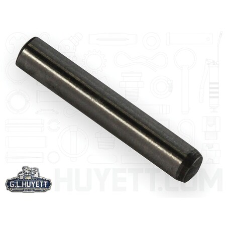 Huyett Hardened Dowel Pin, Alloy Steel, 3 mm Dia x 18 mm Length DOWMH-030-018