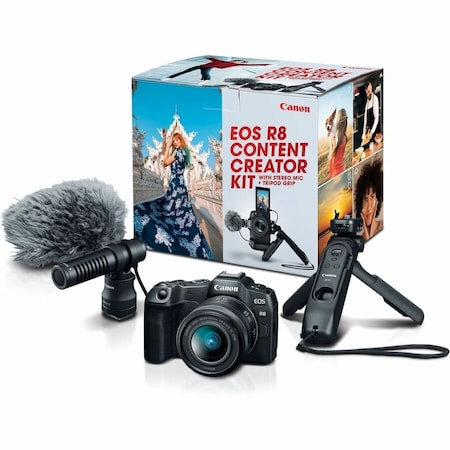 Canon EOS R8 MIRRORLESS CAMERA CONTENT CREATOR KIT 5803C037