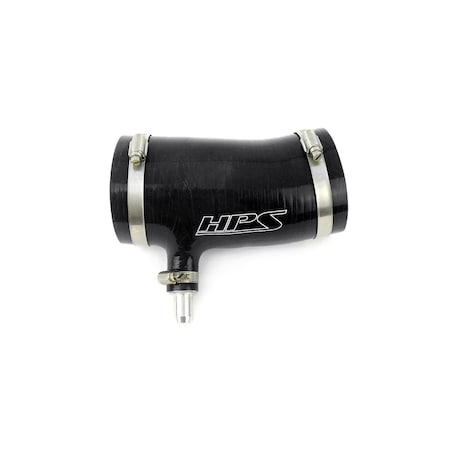 Hps Performance High Temp Reinforced Silicone Air Intake Hose Kit, Black,  57-2123-BLK