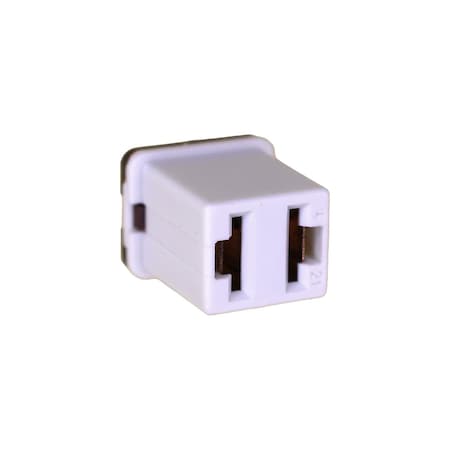 Auveco GM Low Profile 25Amp Fuse- White, 3PK 21473