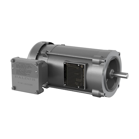 Baldor-Reliance 1/2 HP, 1800 RPM, Single Phase, 115/208-230V, 60HZ, XPFC, 56C, F1 VXL050542A