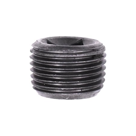 Auveco 7/16in Square Countersunk Pipe Plug, 25PK 24212