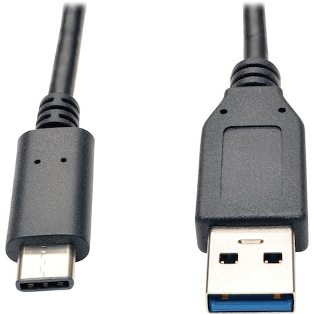Eaton EATON USB-C To USB-A Cable M/m, USB 3.2 Gen 2 10 Gbps, Thunderbolt 3 U428-003-G2