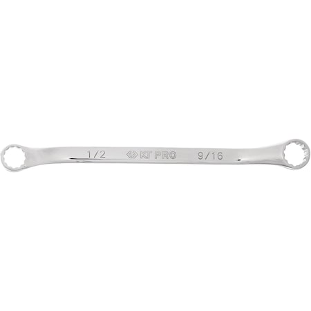 Kt Pro 45 Degree OFFSETT BOX Wrench 1/2x9/16 S F430S1618