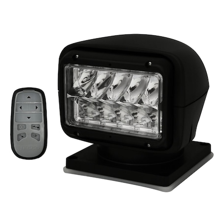 Ecco LED Spotlight, Wireless, Black, 2.7A EW3010
