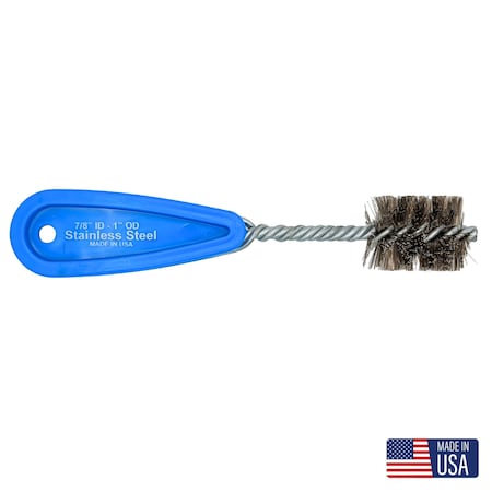 Schaefer Brush Premium refrigeration copper fitting brush, 1-1/4 in L Brush, Plastic, 12 PK 00930