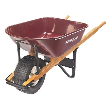 Scenic Road WHEELBARROW FULL HD MAR 6CUFT MSS6-1T-KIT