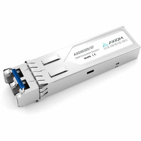 Axiom 10GBASE-CWDM SFP+ TRANSCEIVER SMF, LC, 40KM, 1570NM FOR CISCO, TAA COMPLIANT AXG95325/57