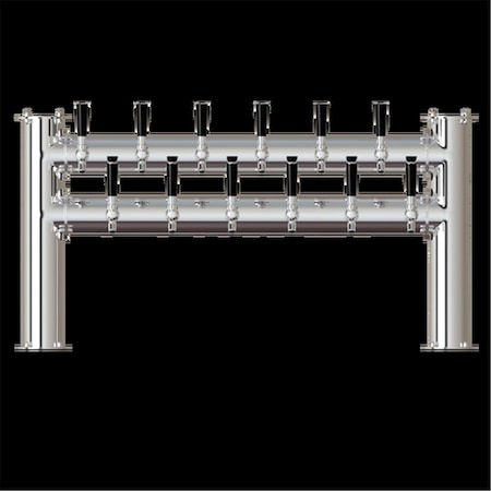 Commander In Chef Double Bridge 12 Stainless Steel Beer Lines CO2017052
