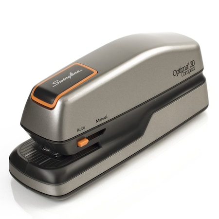 Swingline 20 Compact Electric Stapler, 20 Sheets, Silver S7048207