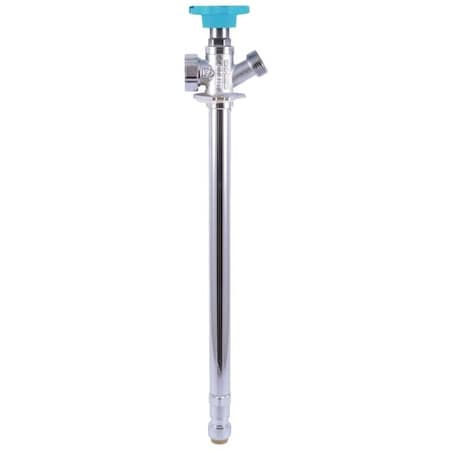 Cash Acme AntiSiphon Sillcock, 12 x 34 in Connection, MHT, 125 psi Pressure, Brass Body 24636LF