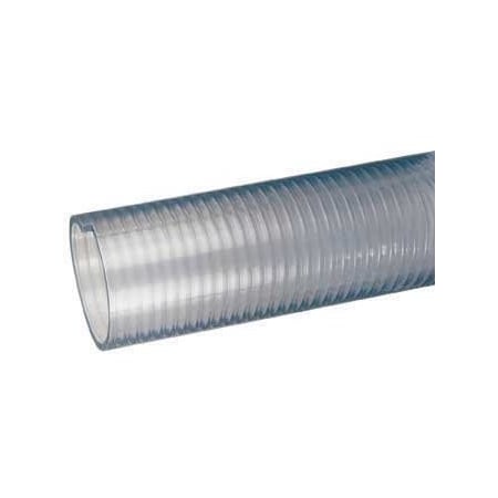 Kuriyama FT Series 1 in. ID and 100 ft Standard Length Heavy Duty Food Grade PVC Suction Hose FT100X100