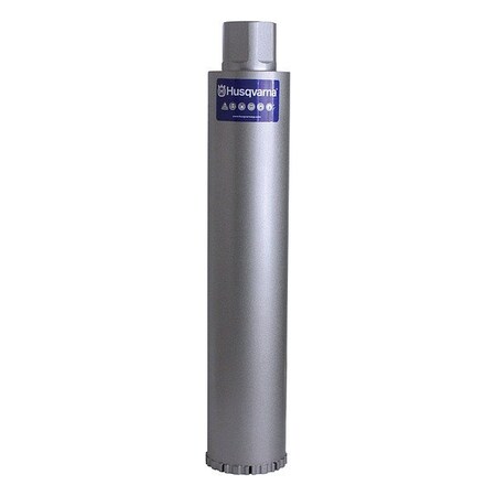 Husqvarna Core Bit, 20" Core Dia, 24" L, Wet 593954911