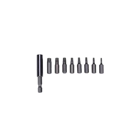Century Drill & Tool 9 Piece Star-Drive Bit and Holder Set 68917