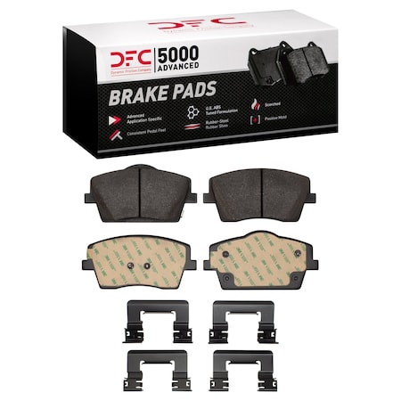 Dfc 5000 Advanced Disc Brake Pad Set,  1551-2137-01