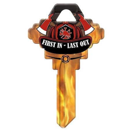 Hy-Ko Key Blank, Brass, For: Schlage SC1 Keyways 15005SC1-FRMN