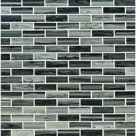 Msi Midnight Blue Ombre SAMPLE Glass Subway Mosaic Tile ZOR-MD-0395-SAM