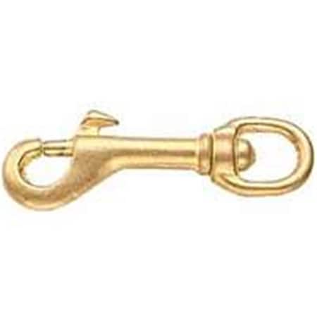 Baron 5025B38 Bolt Snap Bronze Round Eye Swivel  .37 6590715