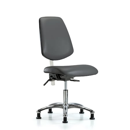 Blue Ridge Ergonomics Vinyl Clean Room Chair BR-NCR-VDHCH-MB-CR-T1-A0-RG-8823