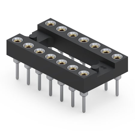 Mill-Max CONN IC DIP SOCKET 14POS GOLD 110-93-314-41-001000