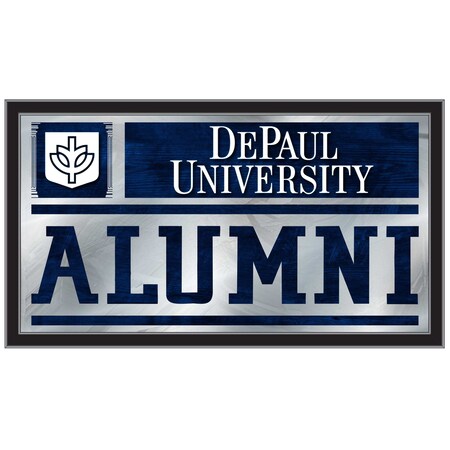 Holland Bar Stool Co DePaul 26" x 15" Alumni Mirror MAlumDePaul