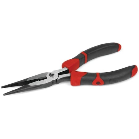 Perform Tool Pliers Long Nose; 8 In Length; NonReversible; Without Automatic Return; Chrome Vanadium Steel W30733