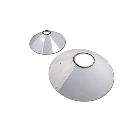 Kvp Bird Collar, 6", Shield Diameter, 2.7", - 3.5", Neck Opening 001033