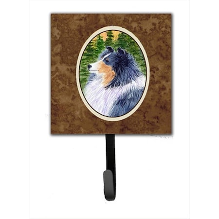 Carolines Treasures Sheltie Leash Holder Or Key Hook SS8142SH4