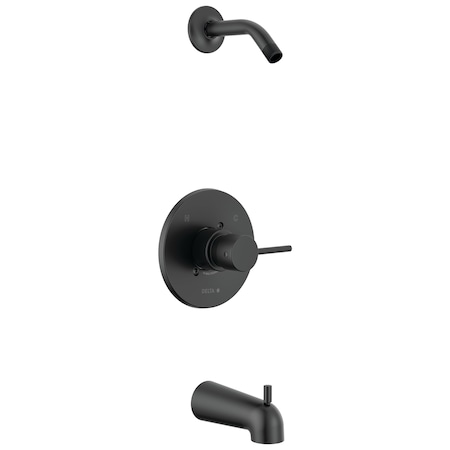 Delta Modern Monitor 14 Series Tub & Shower Trim - Less Head T14459-BLLHD-PP