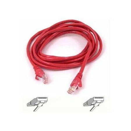 Belkin Patch Cable - Rj-45 (M) - Rj-45 (M) - 15 Ft - Utp - ( Cat 5E ) - Red A3L791-15-RED-S