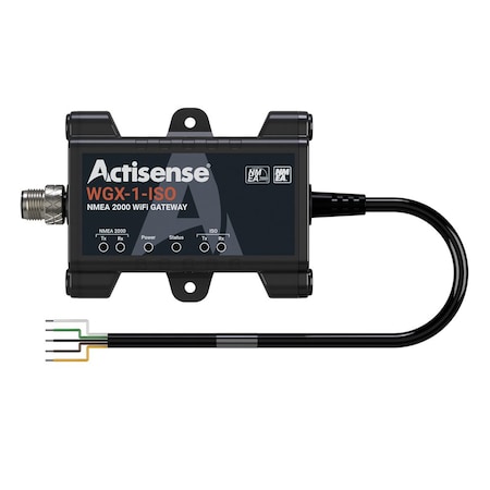 Actisense NMEA 0183 to NMEA2000 Gateway w/WiFi & PC Interface - ISO Connection WGX-1-ISO