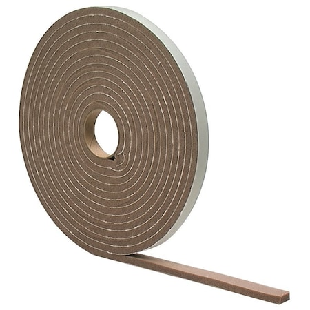 M-D Building Products 0 Foam Tape, 38 in W, 17 ft L, 316 in Thick, PVC, Brown 2790