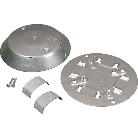Wiremold Junction Box, Gray, Steel 2642D