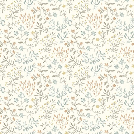 Chesapeake Tarragon Pastel Dainty Meadow Wallpaper 3125-72353