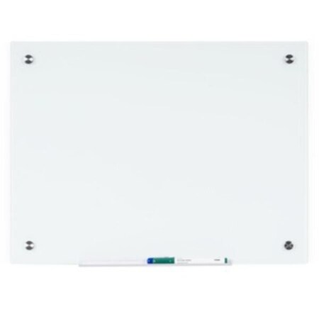 Tosafos 24 x 36 in. MasterVision River Magnetic Glass Dry-Erase Board TO2815199