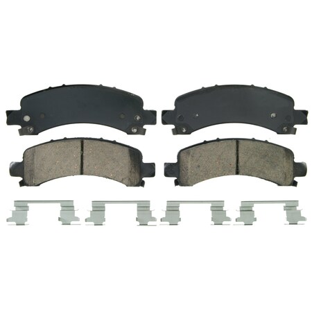 Wagner Brake QuickStop Rear Disc Brake Pad Set Ceramic,  ZD974A