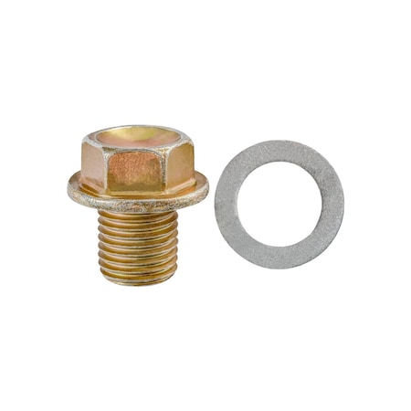 Auveco Acura And Honda Oil Drain Plug M14-1.4 17mm Hex, 5PK 20426